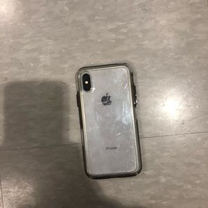 iPhone X silver 64gb